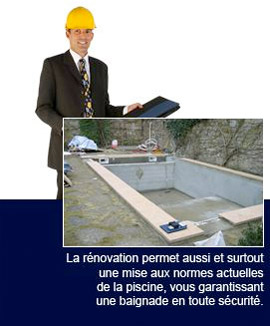 Mise au normes de sécurité de piscines - Besançon